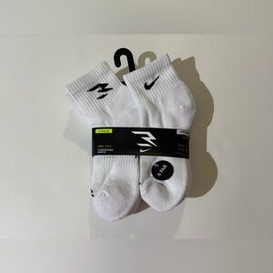 Nike dri-fit 3BRAND Athletic Quarter cut ankle socks 6 pair pack white